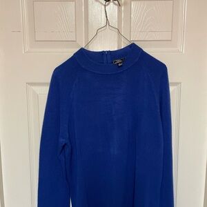 Vintage Y2K Cobalt Blue Knit Sweater | Lisa International | Women’s Large